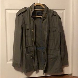 Army green American Eagle Jacket